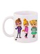 The Chipettes Printed Coffee Mug White/Yellow/Green 11ounce
