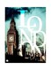 London Themed Metallic Plate Brown/Blue/White 20x15cm