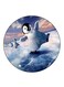 Happy Feet Printed Fridge Magnet Multicolour