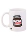Nutella Drawing Printed Mug White/Brown/Red
