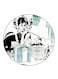 Audrey Hepburn Printed Fridge Magnet Multicolour