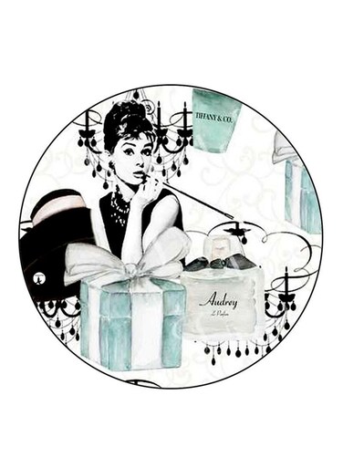 Audrey Hepburn Printed Fridge Magnet Multicolour