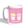 Friends Forever Printed Coffee Mug, White 11 Ounce