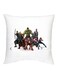 The Avengers Printed Decorative Cushion White/Red/Green 16x16inch