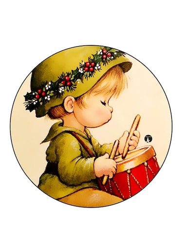 Kid Printed Fridge Magnet Multicolour