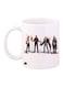 Printed Mug White/Red/Brown