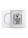 Mug Skeleton for Coffee and Tea White