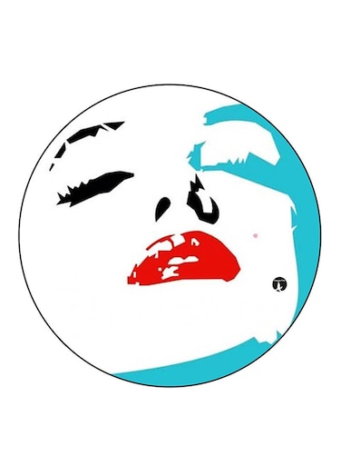 Marilyn Monroe Printed Fridge Magnet Multicolour