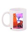Bears Printed Coffee Mug White/Brown/Pink 11ounce