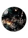 Snow Flakes Printed Fridge Magnet Multicolour