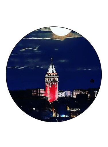 A Steeple Printed Fridge Magnet Multicolour
