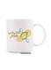 Funny Arabic Quote Mug Flying Slipper (Slipper with Wings) Design, 11oz White Ceramic Cup colour in white