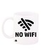 Printed Coffee Mug White/Black 12ounce