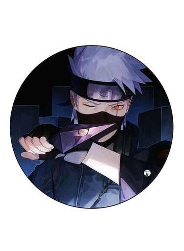 The Anime Naruto Printed Fridge Magnet Multicolour