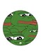 Pepe The Frog Printed Fridge Magnet Green/White/Red