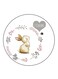 Rabbit Printed Fridge Magnet Multicolour