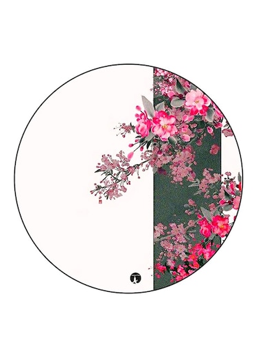 Flowers Printed Fridge Magnet Multicolour