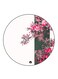Flowers Printed Fridge Magnet Multicolour