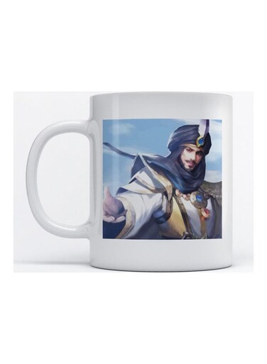Mug The Great Knight for Coffee and Tea White