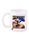 Sonic Game Character Printed Coffee Mug White/Blue/Brown