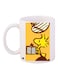 Printed Ceramic Coffee Mug Multicolour