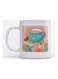 Mug Coffee Lovers for Coffee and Tea White