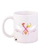 Anime Cardcaptor Sakura Printed Mug White/Pink/Yellow Standard Size