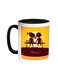 Love Is Printed Coffee Mug Black/White 11ounce