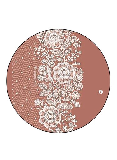 Flowers Printed Fridge Magnet Multicolour