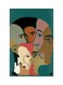 Printed Fridge Magnet Multicolour 8.5x0.4x5.5cm
