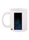 Dots Printed Mug White/Black/Blue Standard Size