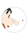 The Anime Shin Chan Printed Fridge Magnet Multicolour
