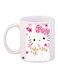 Hello Kitty Printed Coffee Mug White/Pink/Black 11ounce