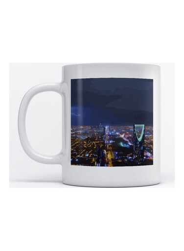 Mug Riyadh City for Coffee and Tea White