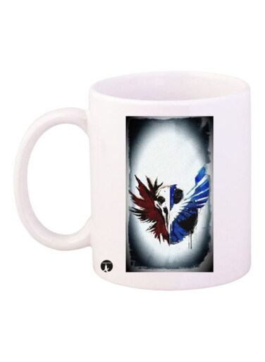 Infamous Second Son Printed Coffee Mug White/Black/Blue