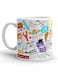 Friends TV Show Mug for Coffee Tea   Printed Mug Funny Merchandise   Friends Mug Ceramic for Tea Coffee Milk