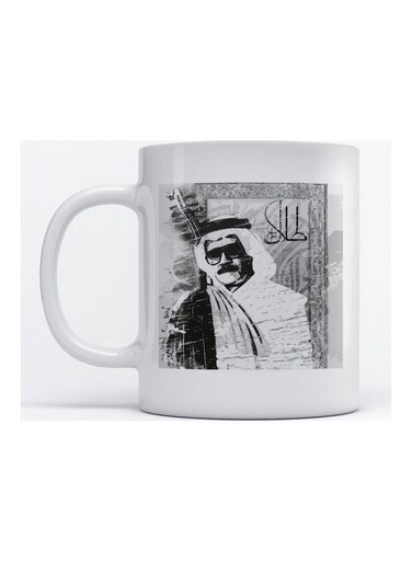 Mug Talal Maddah for Coffee and Tea White 350ml