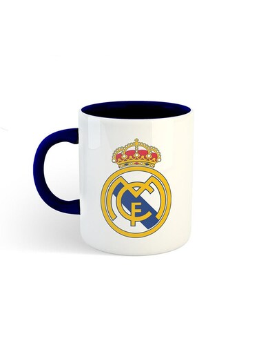 Sport Club Printed Mug White/Navy