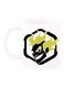 Video Game Overwatch Printed Mug White/Green/Black