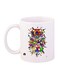 Game Sonic Character Printed Mug White/Blue/Yellow