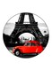 Car Printed Fridge Magnet Multicolour