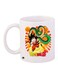 Dragon Ball Printed Coffee Mug White/Orange/Green 11ounce