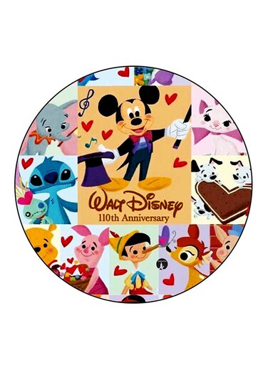 Disney Printed Fridge Magnet Multicolour