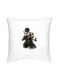 Pubg Printed Decorative Cushion White/Grey/Black 16x16inch