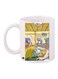 Anime Printed Coffee Mug White/Yellow/Grey
