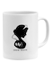 Snow White Cartoon Printed Mug White/Black