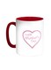 Happy Mother's Day Printed Coffee Mug Red/White 11ounce
