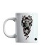 Attack On Titan Graphic Printed Coffee Mug White/Black/Red 351ml