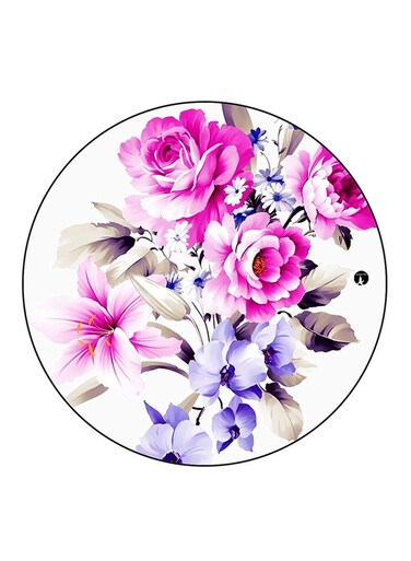 Flowers Printed Fridge Magnet Multicolour