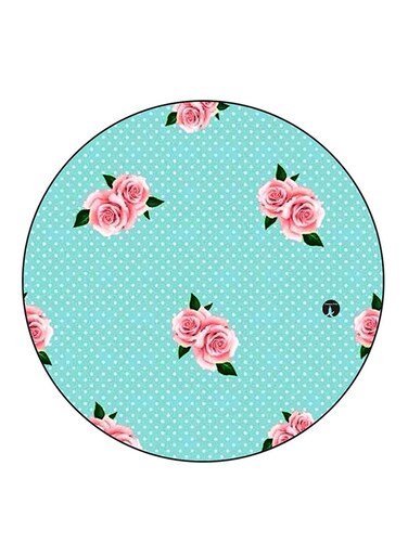 Flowers Printed Fridge Magnet Multicolour